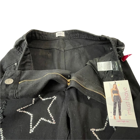 Simple Society straight jeans size 15/32 - Picture 6 of 13